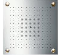 Axor Starck Shower Collection ducha con efecto lluvia 72x72 cm cuadrada acero 10627800