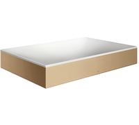 Axor Suite lavabo 60x40 cm rectangular sobre encimera blanco-marrón/beige mate 42004140