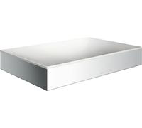 Axor Suite lavabo 60x40 cm rectangular sobre encimera blanco-plata mate 42004000