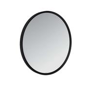 Axor Universal Circular - Espejo, diámetro 60 cm, negro mate 42848670
