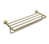 Axor Universal Circular - Toallero con estante, longitud 60 cm, aspecto oro pulido 42843990