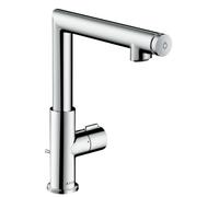 Axor Uno - Grifo de lavabo Select 220 con desagüe, cromo 45016000