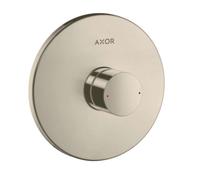 Axor Uno - Grifo empotrado de ducha con mango Zero, níquel cepillado 45605820