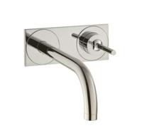 Axor Uno - Grifo empotrado de lavabo, níquel cepillado 38115820
