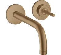 Axor Uno grifo para lavabo empotrado latón/bronce antiguo 38116140