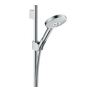 Axor Uno - Raindance Select S 120 Conjunto de ducha de 3 chorros, barras y flexo, Cromo 27987000