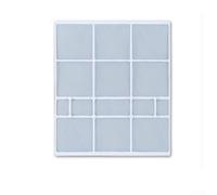 Axorafow Accesorios Filtro acondicionador para pantalla a prueba de polvo Long Hisense Split System Unidades de plástico lavable y duradero aire malla AC (30 x 35 cm)