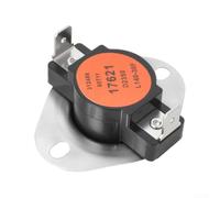 Axorafow Interruptor de límite de temperatura del horno Sfrom 1 a 02535380000 Reinicio automático 60.0 °C abierto 43.3 °C Reinicio compatible con Coleman York Heating Systems Hvac