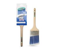 Axus Décor AXU/BBA3 angled Precision Cutter - Brocha de pintura de 7,6 cm, color azul
