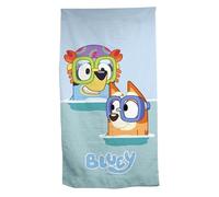 Aymax Bluey - Toalla de playa para niños y niñas, poliéster, 70 x 140 cm