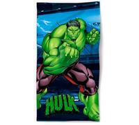 Aymax Toalla Playa Piscina BAÑO Los Vengadores El Increible Hulk - 140 x 70cm Certificado Calidad: Oeko-Tex, LIL24-001