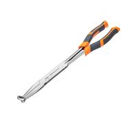 Aymzbd Pinza de Doble Articulación Multifuncional con Diseño Ergonómico de Y Estructura Robusta de Acero para Mantenimiento Eficiente Adecuada, 45 Ronda Mediana, Largo Total 34cm