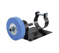 Aymzbd Soporte Eléctrico Portabrocas Fijador para Taladro Banco Multiusos Abrazadera Metálica para Afilar Esmerilar Y Pulir Adecuado para Mejoras en El Hogar, Disco Azul