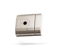 AYR Lock pro - Cerradura Inteligente Invisible de Alta Seguridad con Alarma, Control por APP Integra y Bluetooth, Antibumping y Antiganzúa, No Incluye Mandos [Níquel mate]
