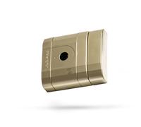 AYR Lock pro - Cerradura Inteligente Invisible de Alta Seguridad con Alarma, Control por APP Integra y Bluetooth, Antibumping y Antiganzúa, No Incluye Mandos [Latón mate]