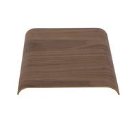AYTM Bandeja/panel superior Curva para taburete Curva 33 cm Nogal