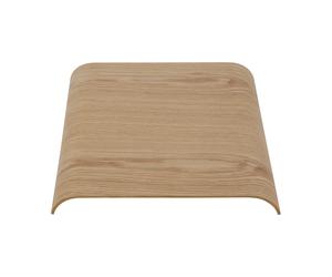 AYTM Bandeja/panel superior Curva para taburete Curva 33 cm Roble