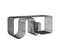 AYTM Banqueta Curva 100 cm Negro