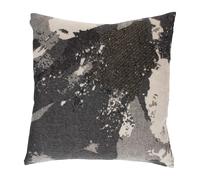 AYTM Cojín Floreo 45x45 cm blanco-gris