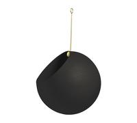 AYTM Maceta colgante GLOBE Ø17 cm h28 cm Negro