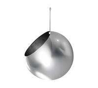 AYTM Maceta colgante GLOBE Ø21 cm h32 cm Plata