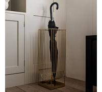 AYTM Paragüero Curva, color dorado, altura 56 cm, acero