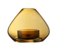 AYTM Portavelas-Jarrón Uno 12 cm Amber