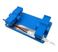 Ayudante de soldadura electrónica: tablero de trabajo LED de 12 x 6 x 3 cm, accesorio de montaje de circuito de PP, soporte de clip de ajustable, cableado preciso y tareas de soldadura