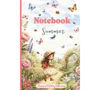 Azara’s Summer Notebook: Adventure Journal for Writing, Drawing, School Notes and Creative Ideas, 6 x 9 Inches, 120 Lined Pages