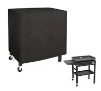 Azatemgo Funda Barbacoa Exterior de Tela Oxford 420D - 100 x 65 x 90 cm | Impermeable, resistente a los rayos UV y al polvo, para mesa auxiliar Keter BBQ para barbacoas Weber