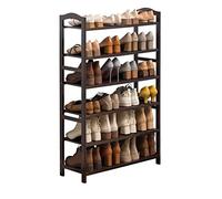 AZHKJKZH Mueble Estante de Zapatos bambú 6 Niveles, Organizador Almacenamiento Estante Independiente, gabinete Que Ahorra Espacio Organizador Calzado(108x50cm)