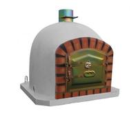 AZJARDIN.COM - Horno de leña fabricado en ladrillo refractario de 80cm