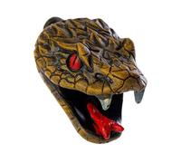Aztec Cobra Silbato, Silbato De Halloween, Broma De Serpiente con 4.61x3.11x3.07 Pulgadas, Apoyo De Resina De Parodia, Compacto Y Fácil De Transportar para La Sala De Escape De La Casa con El Tema De