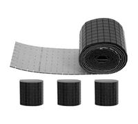 Azulejos Adhesivos de Mosaico para Manualidades, 8 Rollos Negros