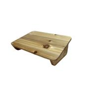 B Baosity Reposapiés de Oficina Reposapiés Bajo Banco Taburete Ergonómico de Madera con Diseño Rectangular Bajo y Soporte Inclinado Adecuado para Trabajo en, Array, Abeto Sin Patrón