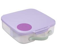 b.box Lunch Box para Niños | Fiambrera Infantil Bento Grande con 4 Compartimentos (2 Herméticos), Separador Extraíble, Bolsa de Gel Frío | Fiambrera para Niños Ideal para Escuela | 3+ Años | 2 L