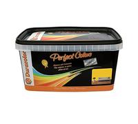 B BRIDECO Pintura Perfect Colors Mostaza - 2.5 Litros - Acabado Mate Liso - Superficies Interiores - Pintura Plástica Lavable Monocapa - Incorpora Rejilla - No Gotea - Duracolor
