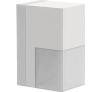 B.E.G. Brück BEG Aleum Glow WB, sensor de movimiento blanco, ángulo de detección de 180°, montaje en pared, protección IP54, alcance de 12 metros