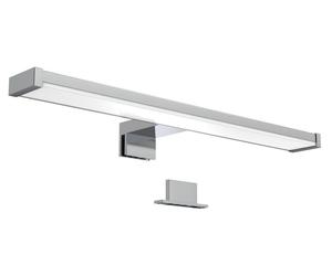 B.K.Licht BKL1230, Empotrado, 1 bombilla, 4000 K, IP44, Plateado, Blanco