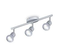 Lámpara de techo LED para salón, orientable, con casquillo GU10, de metal, foco de techo, luz blanca neutra