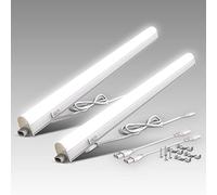 B.K. Licht Lámpara LED bajo armario Xaver, longitud 57,3 cm, juego de 2 unidades, 4000 K EC:EPREL:1155719