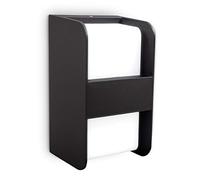 LED Smart+ Lámpara Exterior Pared Aplique Negro IP44 5,5W E27 Bluetooth