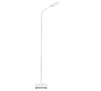 B.K. Licht Lampara de pie | LED luz regulable I 360 ajustable | Flexo de Salon|Control Táctil I Función de Memoria| 3000K - 6000K |CCT Luz Regulable - Calida y Fria | max altura 158 cm