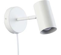 B·LED BARCELONA LED - Aplique de pared interior orientable Ben con cable y enchufe - E27