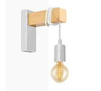 B·LED BARCELONA LED - Apliques de pared rústicos de madera RUDER