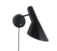 B·LED BARCELONA LED BarcelonaLED Aplique de Pared con Cable Enchufe e Interruptor Lámpara de Lectura Diseño Elegante Moderno Nórdico Orientable Negro para Dormitorio E27