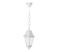 B·LED BARCELONA LED BarcelonaLED E22.120.000.WYE27 Farol Colgante de Techo Exterior IP55 Color Blanco para Rosca E27 Estilo Clásico