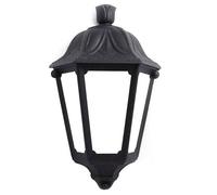 B·LED BARCELONA LED BarcelonaLED Fumagalli Aplique de Pared Exterior IP55 Farol de Resina Estilo Rustico Clásico con Casquillo E27 para Terraza Puerta Jardín