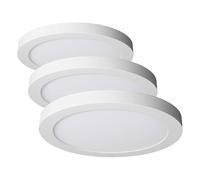 B·LED BARCELONA LED - Plafón LED de superficie 6W Alta lanco Neutro (Paquete de 3)