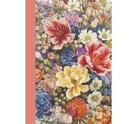B5 Journal Floral: Medium Lined Notebook for Journaling and Note Taking, 7x10 Inch Softcover or Hardcover, 180 Pages for Writing, Drawing & Planning
